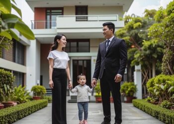 Gia đình Việt và chìa khóa nhà mới: Ước mơ thành hiện thực nhờ vay thế chấp.